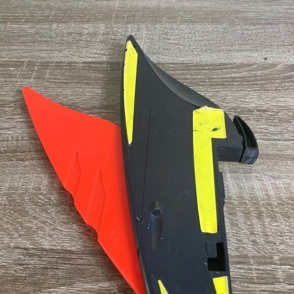 Vintage 1999 Batman Toy Street to Sky Kids Collectible Bat Wing Batwing Black - Picture 2 of 10